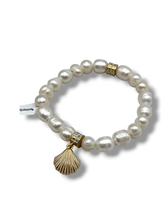Brighton Jewelry - Brighton sunset cove stretch Bracelet - freshwater pearl NWT